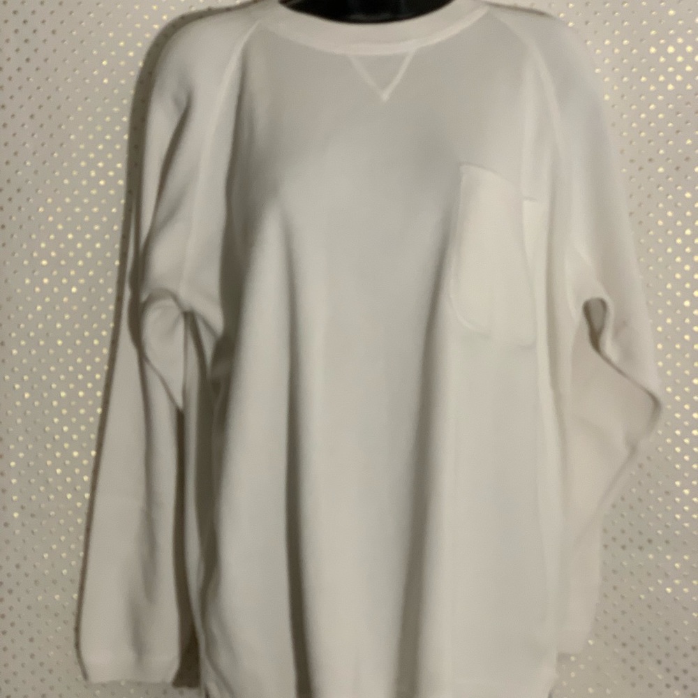 Women's Eddie Bauer White Sweater - Size Xs/XP